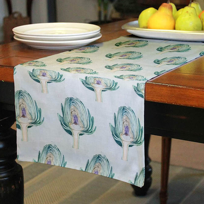 Artichoke Heart OC Table Runner