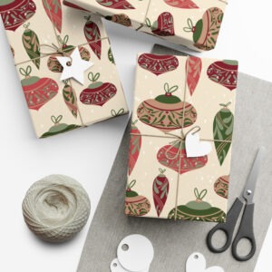 Baubles Christmas Gift Wrap