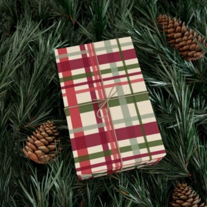 Christmas Plaid Gift Wrap