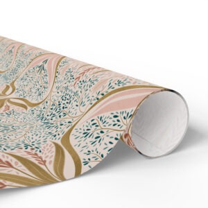 Boho Rose Quartz Gift Wrap Wrapping Paper